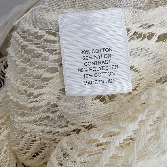 Sloane Rouge Cream Lace back side split - Picture 12 of 16